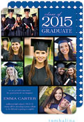 Tumbalina Graduation Invitations/Announcements - Grad Class Moments (Blue - Photo) (Grad Sale 2022)