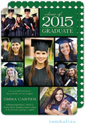 Tumbalina Graduation Invitations/Announcements - Grad Class Moments (Green - Photo) (Grad Sale 2022)