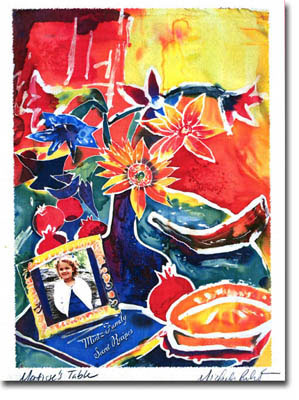 Photo Jewish New Year Cards by Michele Pulver/Another Creation- Matisse's Table - Photo