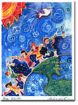 Jewish New Year Cards by Michele Pulver/Another Creation - One World