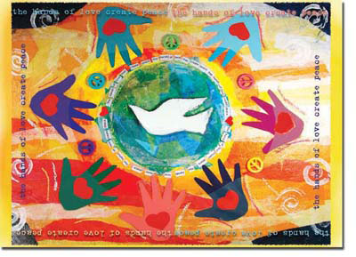 Jewish New Year Cards by Michele Pulver/Another Creation - Hands of Love