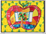 Jewish New Year Cards by Michele Pulver/Another Creation - The Big Apple