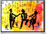 Jewish New Year Cards by Michele Pulver/Another Creation - The Musicians