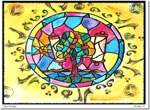 Jewish New Year Cards by Michele Pulver/Another Creation - Shul Window