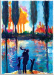 Jewish New Year Cards by Michele Pulver/Another Creation - Dawn of a New Year