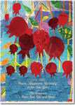 Jewish New Year Cards by Michele Pulver/Another Creation - Pomegranate Party