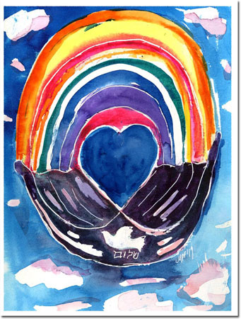 Jewish New Year Cards by Michele Pulver/Another Creation - Love Connection Jewish New Year Cards by Michele Pulver/Another Creation - Love Connection