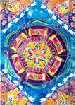 Jewish New Year Cards by Michele Pulver/Another Creation - Holiday Kaleidescope