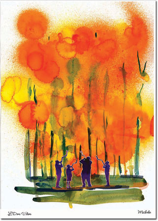 Jewish New Year Cards by Michele Pulver/Another Creation - L'dor V'dor Jewish New Year Cards by Michele Pulver/Another Creation - L'dor V'dor