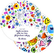 Jewish New Year Cards by Michele Pulver/Another Creation - Doodles of Good Wishes