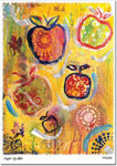 Jewish New Year Cards by Michele Pulver/Another Creation - Apple Graffiti