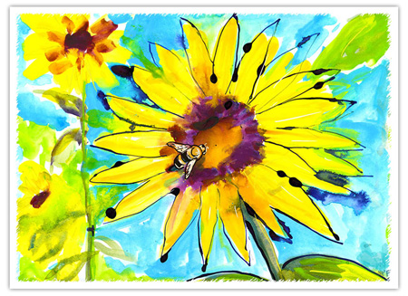 Jewish New Year Cards by Michele Pulver/Another Creation - Bee Sweet Jewish New Year Cards by Michele Pulver/Another Creation - Bee Sweet