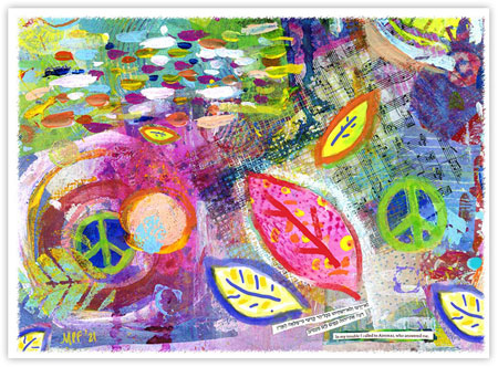 Jewish New Year Cards by Michele Pulver/Another Creation - Tashlich Reflections Jewish New Year Cards by Michele Pulver/Another Creation - Tashlich Reflections
