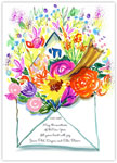 Jewish New Year Cards by Michele Pulver/Another Creation - Flowers Make Me Chai (FMMC)