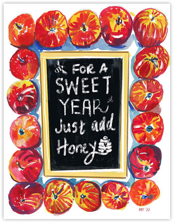 Jewish New Year Cards by Michele Pulver/Another Creation - Just Add Honey Jewish New Year Cards by Michele Pulver/Another Creation - Just Add Honey