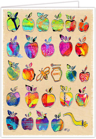 Jewish New Year Cards by Michele Pulver/Another Creation - Apple Icons Jewish New Year Cards by Michele Pulver/Another Creation - Apple Icons