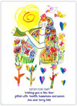 Jewish New Year Cards by Michele Pulver/Another Creation - B'shalom