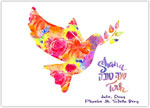 Jewish New Year Cards by Michele Pulver/Another Creation - Flower Dove