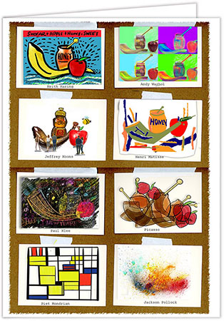 Jewish New Year Greeting Cards from Another Creation by Michele Pulver - As We See It Jewish New Year Greeting Cards from Another Creation by Michele Pulver - As We See It