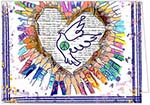 Jewish New Year Greeting Cards from Another Creation by Michele Pulver - Language of Peace