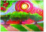 Jewish New Year Greeting Cards from Another Creation by Michele Pulver - A Day in the Orchard