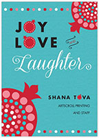 Jewish New Year Cards by ArtScroll - Pomegranate Dots