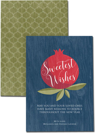 Jewish New Year Cards by Carlson Craft (Plentiful Fruit) Jewish New Year Cards by Carlson Craft (Plentiful Fruit)