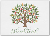 Jewish New Year Cards by Carlson Craft (Tree of Life)
