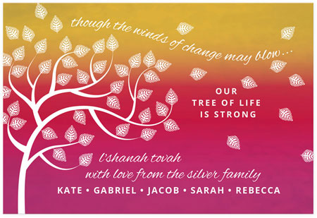 Jewish New Year Cards by Checkerboard - Winds of Change