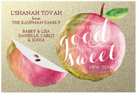 Jewish New Year Cards by Checkerboard - A Sweet New Year