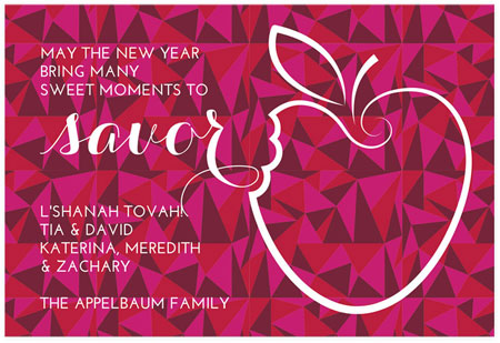 Jewish New Year Cards by Checkerboard - Sweet Moments