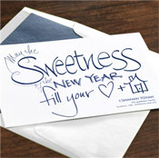 Jewish New Year Cards by Checkerboard - Sweetness