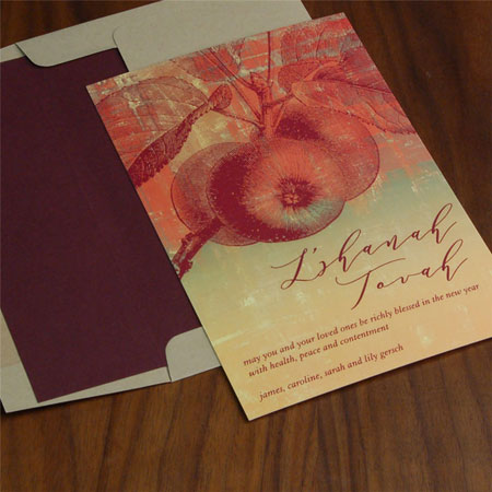Jewish New Year Cards by Checkerboard - Sweet Vintage Wishes Jewish New Year Cards by Checkerboard - Sweet Vintage Wishes