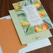 Jewish New Year Cards by Checkerboard - Citrus Celebration