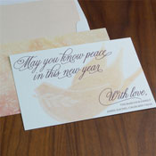 Jewish New Year Cards by Checkerboard - Peaceful New Year