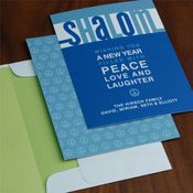 Jewish New Year Cards by Checkerboard - Sharing Shalom
