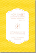 Jewish New Year Cards by Checkerboard - Sweet As Honey