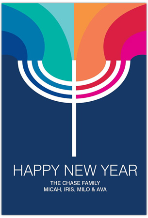 Jewish New Year Cards by Checkerboard - Prismatic Light