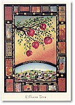 Jewish New Year Cards by Indelible Ink - Pomegranates Over Jerusalem