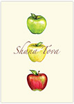 Jewish New Year Cards by Indelible Ink - Trio of Apples