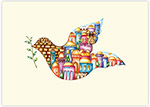 Jewish New Year Cards by Indelible Ink - Jerusalem Dove