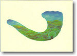 Jewish New Year Cards by Indelible Ink - Pastoral Shofar