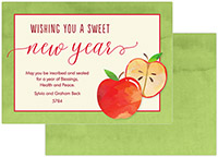 Jewish New Year Greeting Cards by PicMe Prints (Sweet Apples)