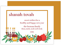 Jewish New Year Greeting Cards by PicMe Prints (Health and Happiness)