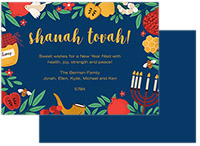 Jewish New Year Greeting Cards by PicMe Prints (Sweet Shanah Tovah)