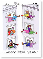 Jewish New Year Cards by Just Mishpucha - Apartments