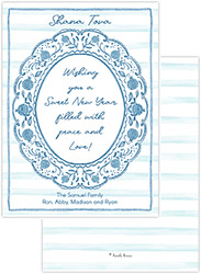 Jewish New Year Cards by Piper Fish Designs (Pomegranate Doodle)