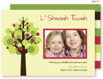 Jewish New Year Cards by Spark & Spark (Mod Apple Tree - Photo)