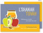 Jewish New Year Cards by Spark & Spark (Honey With Apples)
