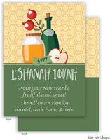 Jewish New Year Cards by Take Note Designs (Honeycomb Feast)